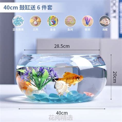 圓形魚缸造景|魚缸造景教程：超簡單，一學就會！